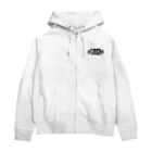 DivineFelineXprsnsの素敵な宇宙服を着た猫「スターライト」 Zip Hoodie