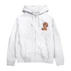 pothossysのかわいい着ぐるみ赤ちゃん Zip Hoodie