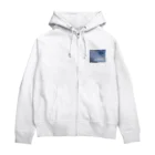 そらの4月16日　吹き荒れる風と雲 Zip Hoodie