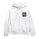 yryuuの脳のCTスキャン Zip Hoodie