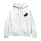 JBの水墨牛 Zip Hoodie