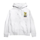 Stylo Tee Shopのワニさんも人間狩りから休暇を取っている Zip Hoodie