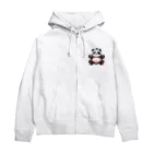 アニマルホビーズの相撲パンダ Zip Hoodie