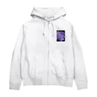 yurisacinの紫陽花（紫） Zip Hoodie