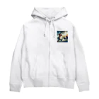 GUNSUNのサッカーの醍醐味 Zip Hoodie