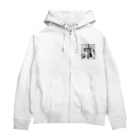 飯塚 iizukaの白壁 Zip Hoodie