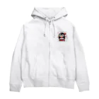 まんじゅ王国のペンギンのかわいらしさ全開！ Zip Hoodie