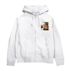 marijsのゴールデンパピー Zip Hoodie