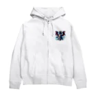 アミュペンのどこか空想的で美しい存在「ドラゴン」 Zip Hoodie