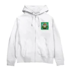 ３の字屋のカカポグッズ Zip Hoodie