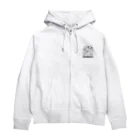 nndesignのBASEBALL LEFT PITCHER Zip Hoodie