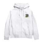 小﨑玲果のココナッツツリーTシャツ Zip Hoodie