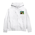 ジャパネットケフィアの可愛いカピバラ Zip Hoodie