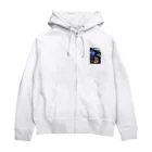 OTIRUBUTUBUTUのライオンロボットV1 Zip Hoodie