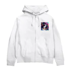 kiji_qの話すトイレ Zip Hoodie