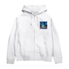 Rパンダ屋の「都会風景グッズ」 Zip Hoodie