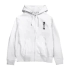 着る文字屋の綱引き魂 Zip Hoodie