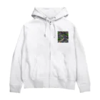 ft141104の「都会の信号 道路マップ」 Zip Hoodie