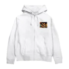 ねむねこのお店のおやすみねこ Zip Hoodie