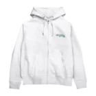 waniwanipanikuの緑のワニ Zip Hoodie