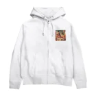 Makisuのシャルマ Zip Hoodie