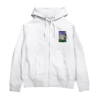 atelier_lapislazuliの夜空 Zip Hoodie