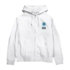 Yokosky Blue shopの+Alpha Yokosuka RES陣営ロゴ(Black) Zip Hoodie