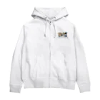 niyan280のお米食べろ Zip Hoodie