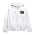 サーモンのクワガタ君 Zip Hoodie