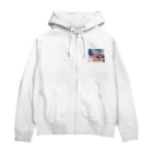 kchijiの幻想的な雲 Zip Hoodie