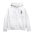 レトロヤの晴海埠頭にて Zip Hoodie