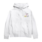 まめるりはことりのセキセイインコいんこ党幹部るちのーはるくいん【まめるりはことり】 Zip Hoodie