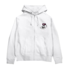 248-nijiya-のナプキンに乗るぱんこちゃん Zip Hoodie