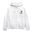 無難しめじの女学生 Zip Hoodie