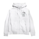 Aの右側 Zip Hoodie