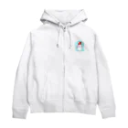 studioaoのサンタのウーパールーパー Zip Hoodie