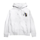 麦畑のソフトバレーボール選手(顔面レシーブ) Zip Hoodie