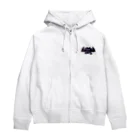 Makari M&PVのモンスターパーカー(赤と緑) Zip Hoodie