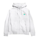 ema ショップの癒し　謎の生物　ロゴ　ARE　YOU　HAPPY？ Zip Hoodie