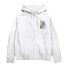 プリンセスモルモットのチワワ三色団子🍡 Zip Hoodie