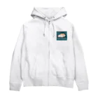 ぷにおもちSHOPのウーパールーパースーパーカーパーカー Zip Hoodie