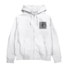 よく寝る人の人生楽しい人 Zip Hoodie