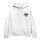 Y_NAKAJIMAの放射線に三つ巴 B Zip Hoodie