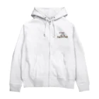 ダイナマイト87ねこ大商会の弛んだアサリに喝を入れるバイト中のねこです Zip Hoodie