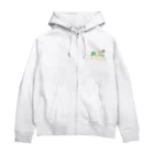 風の色えんぴつのP-eace（ピースで安心） Zip Hoodie