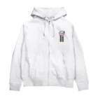 ダイナマイト87ねこ大商会のねこねこ御守りです Zip Hoodie