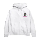 ネルちゃんストアのネルちゃんグッズ Zip Hoodie