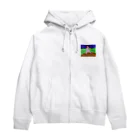 まっちゃん屋のまつ吉学園女子野球部 Zip Hoodie