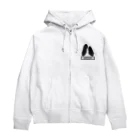 ペアTシャツ屋のシバヤさんのペア(GROOM)シューズ_ブラック Zip Hoodie