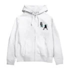 ハーフなお店の排球【バレーボール】 Zip Hoodie